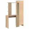 vidaXL Scrivania 2 pcs Rovere Sonoma