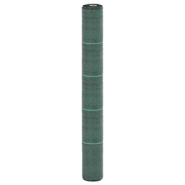 vidaXL Membrana Antierbacce Verde 1x50 m in PP