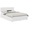 vidaXL Struttura del letto Bianco 150 x 200 cm Legno ingegnerizzato