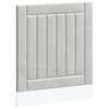 vidaXL Pannello Lavastoviglie Lucca Grigio Cemento Legno Multistrato