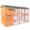 vidaXL Pollaio in Legno 295x163x170 cm
