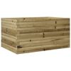 vidaXL Fioriera da Giardino 90x60x45,5 cm in Legno di Pino Impregnato