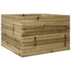 vidaXL Fioriera da Giardino 70x70x45,5 cm in Legno di Pino Impregnato