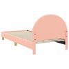 vidaXL Struttura letto bambini con testata Rosa 90 x 200 cm