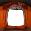 vidaXL Tenda Campeggio a Cupola 1Persona Grigia Arancione Impermeabile