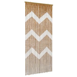 vidaXL Tenda per Porta Antinsetti multicolore 200 x 90 cm Bamb&ugrave;