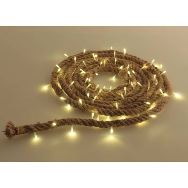 Luxform Stringa di Luci LED Manila 5 m Marrone