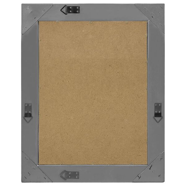 vidaXL Specchio da Parete Stile Barocco 50x60 cm Nero