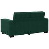 vidaXL Divano a 2 Posti Verde Scuro 160x78x84 cm in Velluto