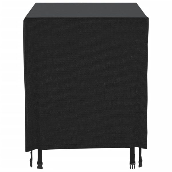 vidaXL Copri Mobili Giardino 2pz Nera 140x70x90 cm Impermeabile 420D