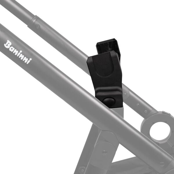 Baninni Set Adattatori per Passeggini Luiz-Maxi Cosi Nero