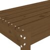 vidaXL Panca da Giardino Ambra 80x38x45 cm Legno Massello di Pino