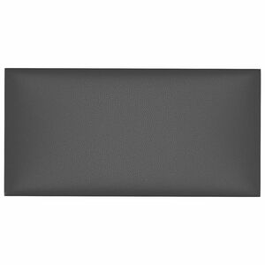 vidaXL Testiera da Parete 12 pz 30 x 15 cm Grigio Tessuto