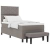 vidaXL Letto a molle con cuscino Talpa 90 x 190 cm Tessuto