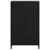 vidaXL Credenza con cassetto Rovere Nero 70 x 31 x 115 cm