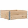 vidaXL Fioriera da Giardino 100x100 cm in Legno Massello di Pino