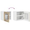 vidaXL Mobile da cucina 2 pcs Rovere Sonoma 40 x 31 x 40 cm