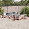 vidaXL Set Divani da Giardino 8 pz in Legno Massello Abete Douglas
