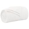 vidaXL Coperte da Pile 6 pcs Bianco 150 x 200 cm Panno
