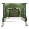 vidaXL Tenda per portellone posteriore Verde 285 x 255 x 245 cm