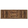 vidaXL Sideboards con cassetto 3 pcs Legno antico 210 x 35,5 x 67,5 cm