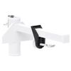 vidaXL Morsetto per Ombrellone da Balcone Bianco 38 mm in Acciaio