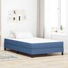 vidaXL Materasso da Letto con materasso Blu 120 x 190 cm Tessuto
