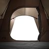 vidaXL Tenda da Campeggio a Cupola per 6 Persone Marrone Impermeabile