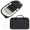 vidaXL Box per Cani Pieghevole con Borsa Trasporto Nero 125x125x61 cm