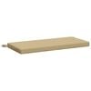 vidaXL Cuscino per panchina SOEST 100% Poliestere Beige 80 x 40 x 5 cm