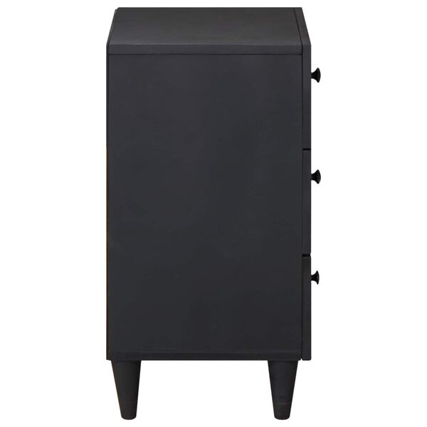 vidaXL Comodino Multicolore 50 x 33 x 60 cm Legno di mango massello