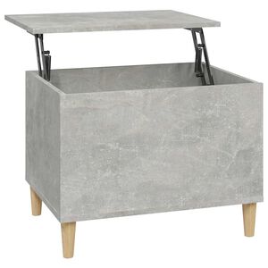 vidaXL Tavolino Salotto Grigio Cemento 60x44,5x45 cm Legno Multistrato