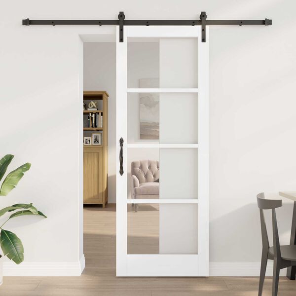 vidaXL Porta scorrevole ORKDAL Bianco 78 x 211 cm