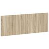 vidaXL Testiera da Muro ARNHEM Rovere Sonoma Legno ingegnerizzato