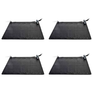 INTEX 28685 Tappeti per riscaldamento solare 4 pz 1,2 x 1,2 m PVC