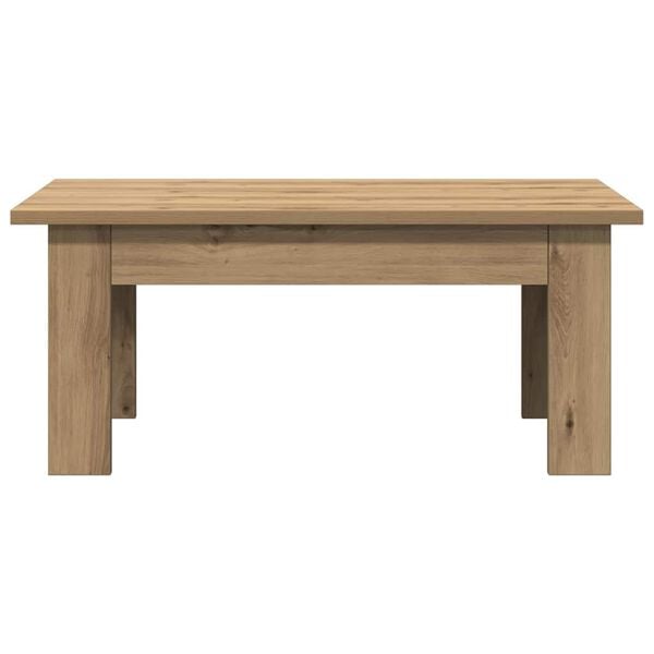 vidaXL Tavolino da Salotto Artigianale 100x60x42 cm Legno Multistrato