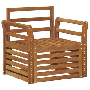vidaXL Set di divani da esterno Legno di Acacia Massello