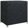 vidaXL Copertura per dondolo da esterno Nero 175 x 125 x 180 cm