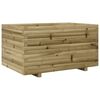 vidaXL Fioriera da Giardino 90x60x49,5 cm in Legno di Pino Impregnato