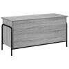 vidaXL Scatola di Stoccaggio Sonoma grigio 80 x 40 x 49,5 cm