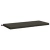 vidaXL Cuscino per panchina SOEST 100% Poliestere Antracite