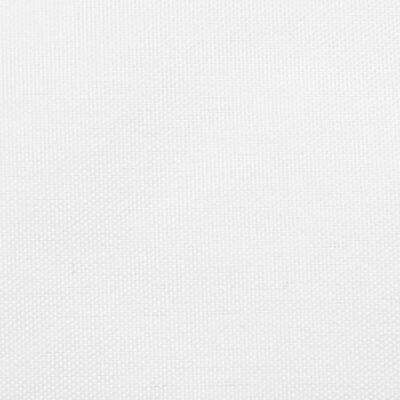 vidaXL Parasole a Vela Oxford Rettangolare 2,5x3,5 m Bianco