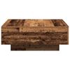 vidaXL Tavolino da salotto Legno vecchio 80 x 80 x 31 cm
