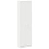 vidaXL Guardaroba con porta Bianco 55 x 25 x 189 cm Legno multistrato