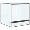vidaXL Terrario con archiviazione Trasparente 30 x 30 x 30 cm Vetro