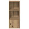 vidaXL Libreria Rovere Artigianale 31x24x77 cm in Legno Multistrato