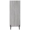 vidaXL Credenza Grigio Sonoma 34,5x32,5x90 cm in Legno Multistrato
