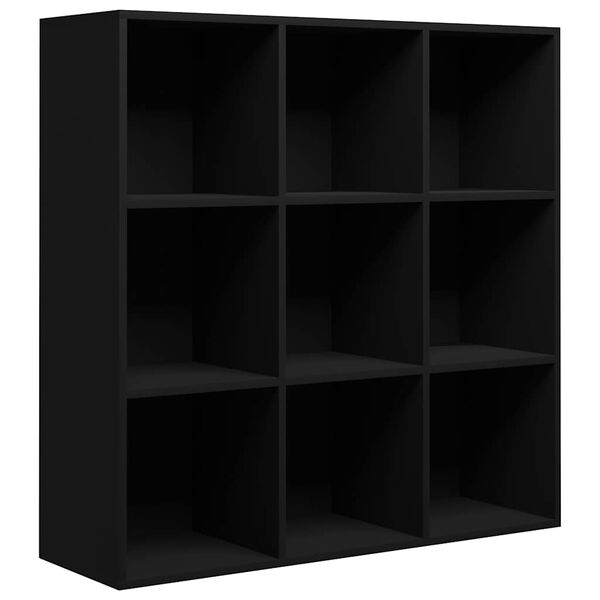 vidaXL Libreria Nera 98x29x97,5 cm in Legno Multistrato