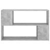 vidaXL Libreria Grigio Cemento 100x24x63 cm in Truciolato
