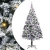 vidaXL Albero di Natale artificiale Bianco 210 cm